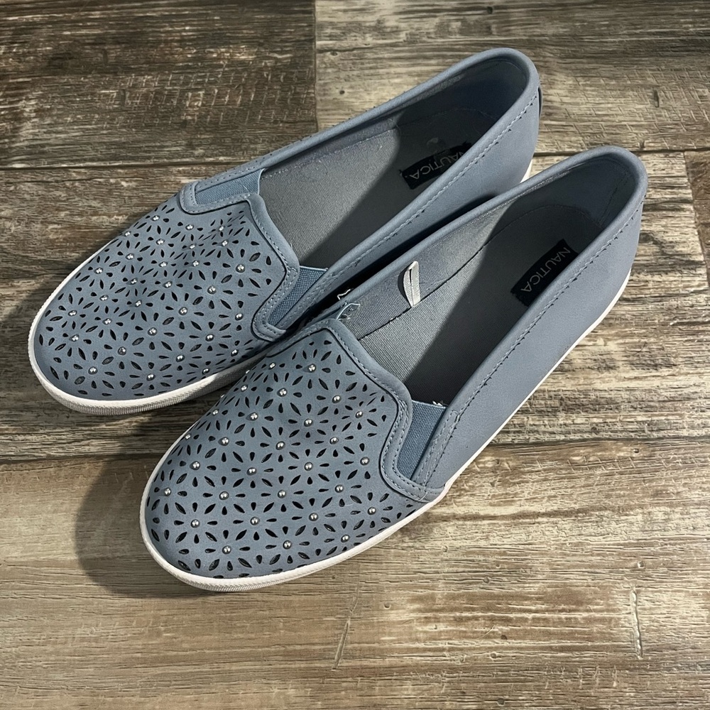 Women's Nautica Blue Slip-On Shoes